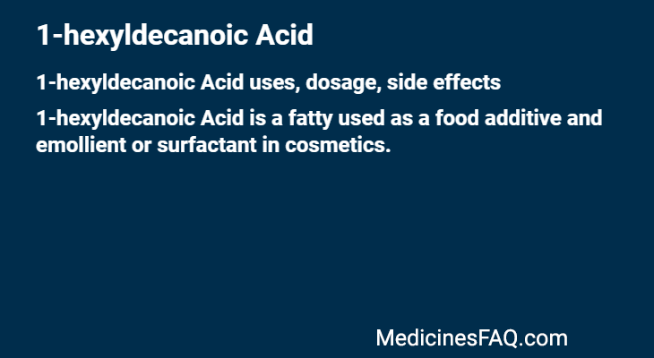 1-hexyldecanoic Acid