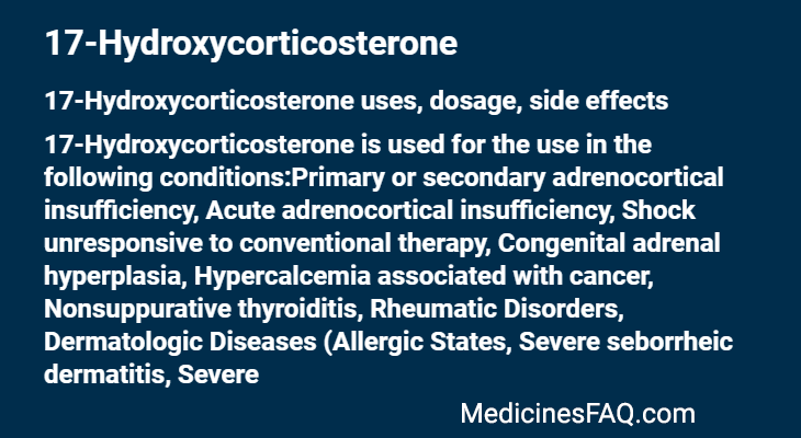 17-Hydroxycorticosterone