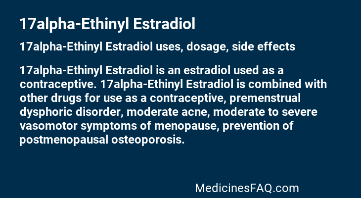 17alpha-Ethinyl Estradiol
