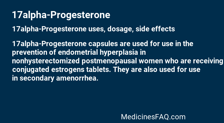 17alpha-Progesterone