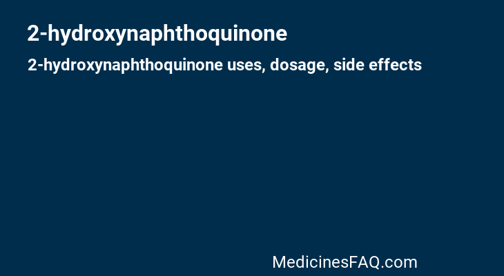 2-hydroxynaphthoquinone