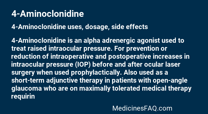 4-Aminoclonidine