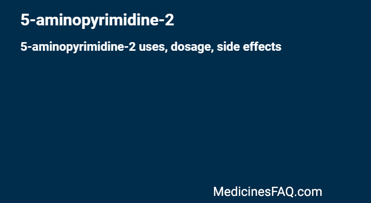 5-aminopyrimidine-2