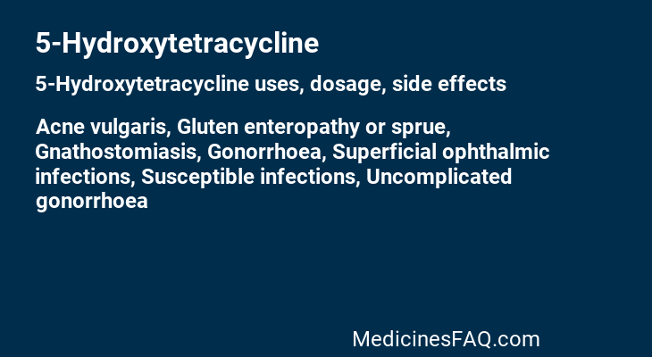 5-Hydroxytetracycline
