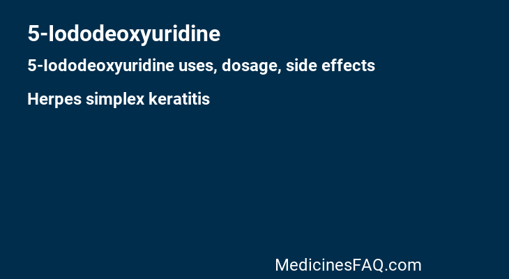 5-Iododeoxyuridine