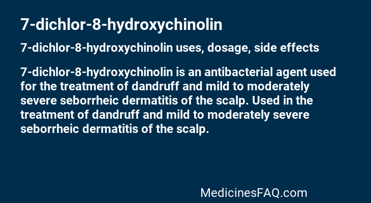 7-dichlor-8-hydroxychinolin