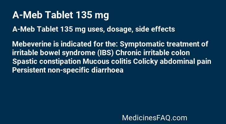 A-Meb Tablet 135 mg