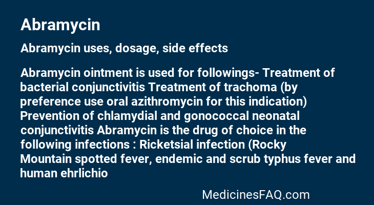 Abramycin