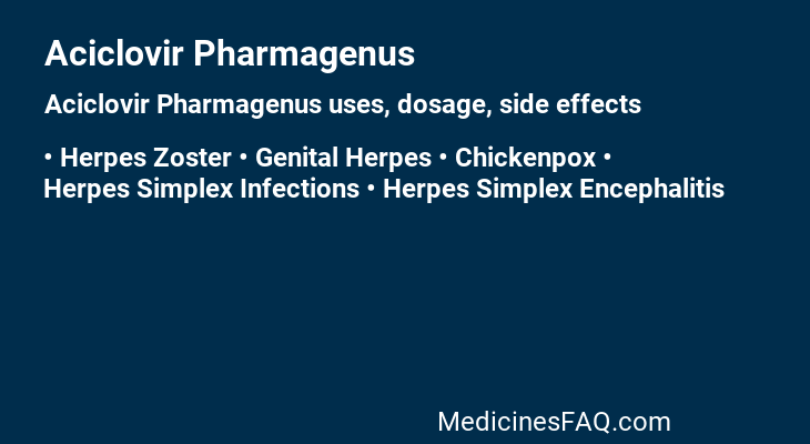 Aciclovir Pharmagenus