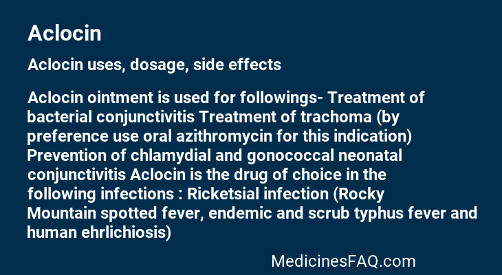 Aclocin