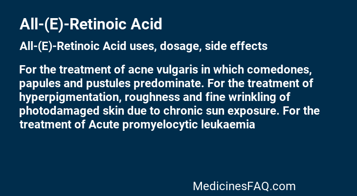 All-(E)-Retinoic Acid