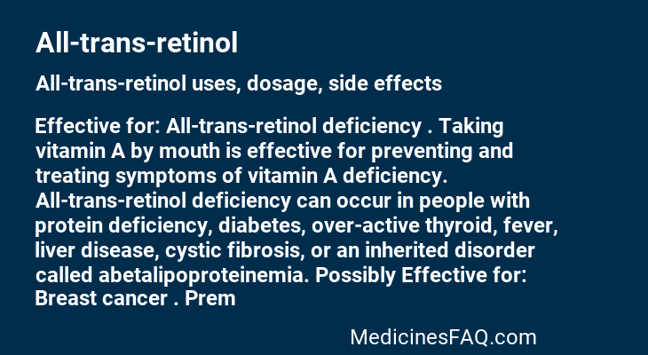 All-trans-retinol