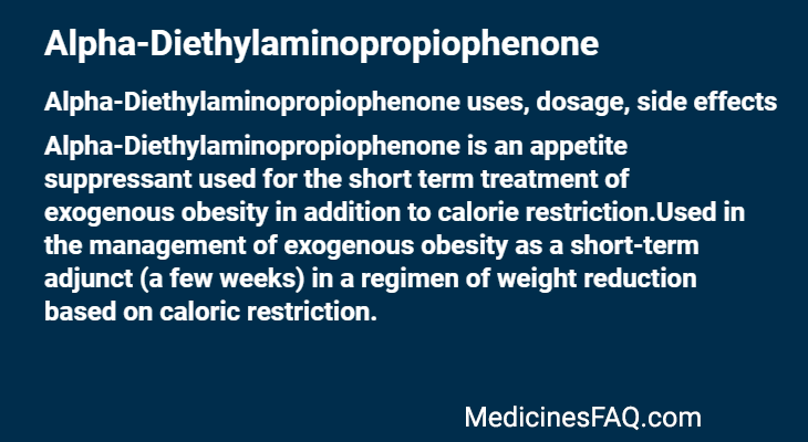 Alpha-Diethylaminopropiophenone