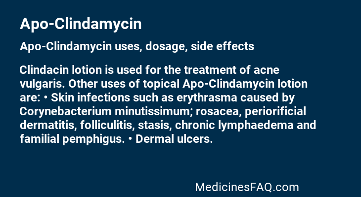 Apo-Clindamycin