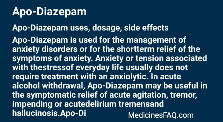 Apo-Diazepam