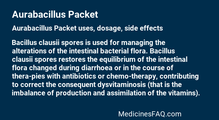Aurabacillus Packet