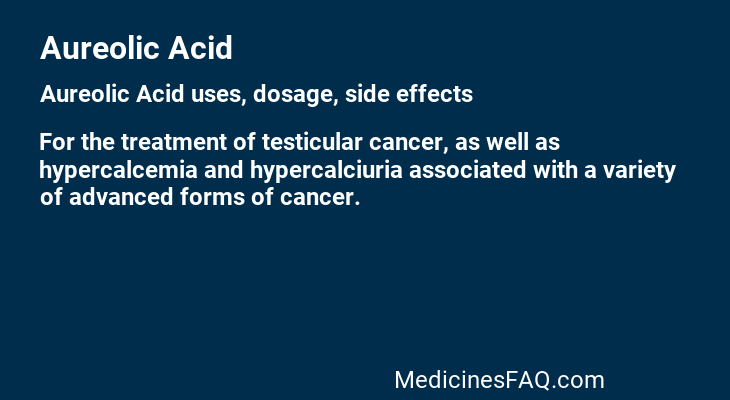 Aureolic Acid