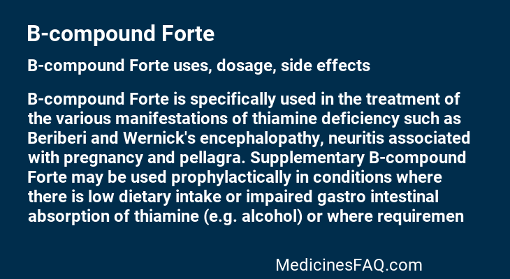 B-compound Forte