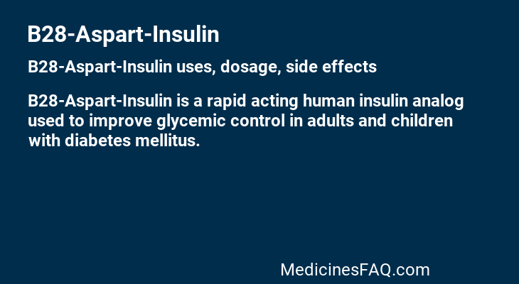 B28-Aspart-Insulin