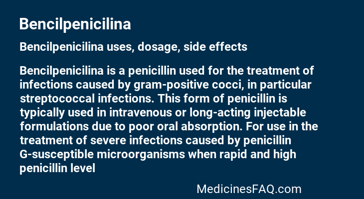 Bencilpenicilina