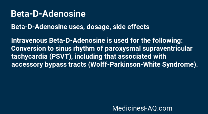 Beta-D-Adenosine