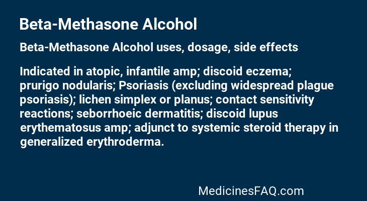 Beta-Methasone Alcohol