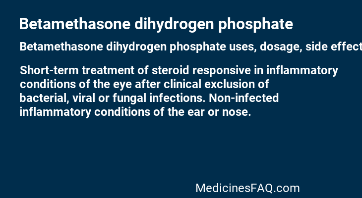 Betamethasone dihydrogen phosphate