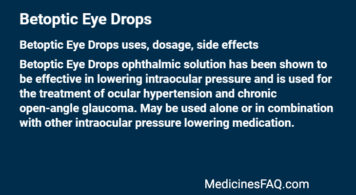 Betoptic Eye Drops