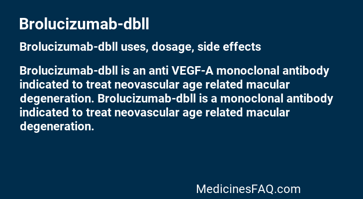Brolucizumab-dbll
