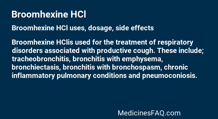Broomhexine HCl
