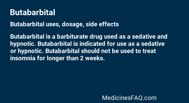 Butabarbital