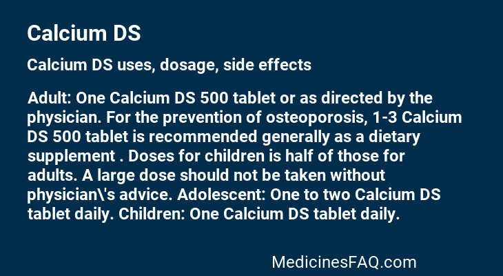 Calcium DS