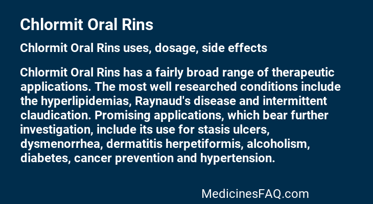 Chlormit Oral Rins