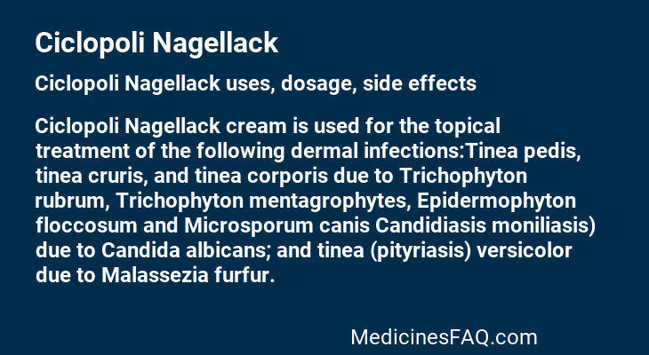 Ciclopoli Nagellack