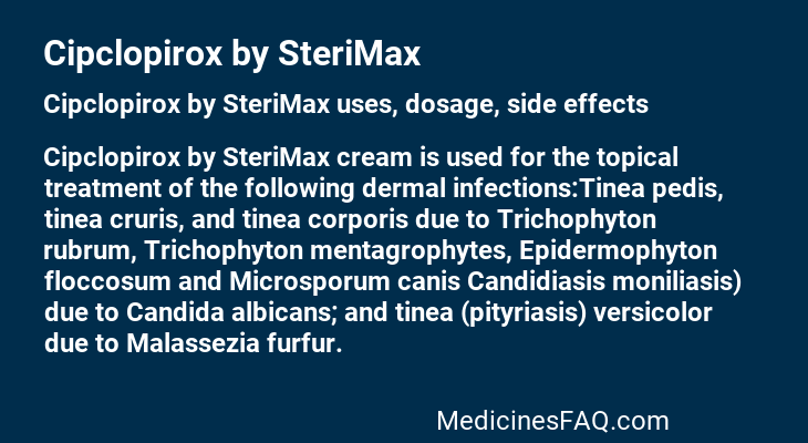 Cipclopirox by SteriMax