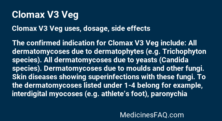 Clomax V3 Veg