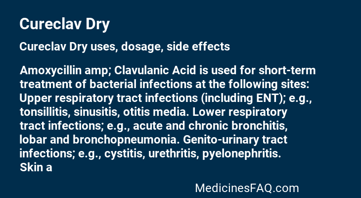 Cureclav Dry