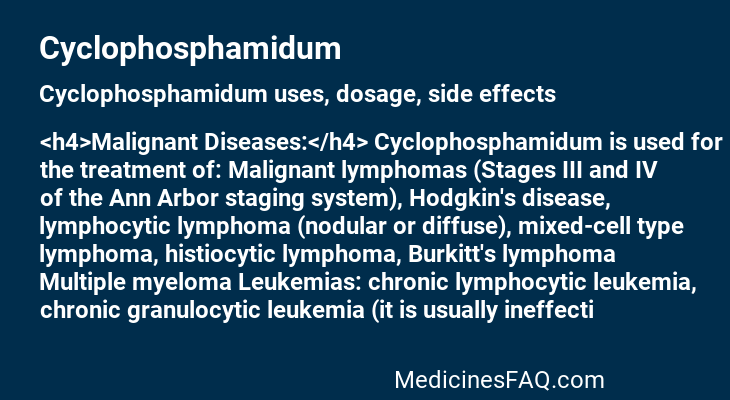 Cyclophosphamidum