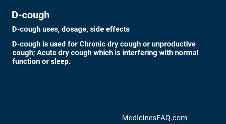 D-cough