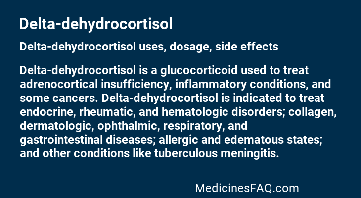 Delta-dehydrocortisol