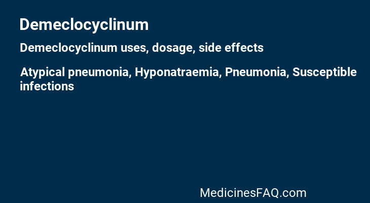 Demeclocyclinum