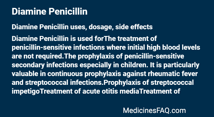 Diamine Penicillin
