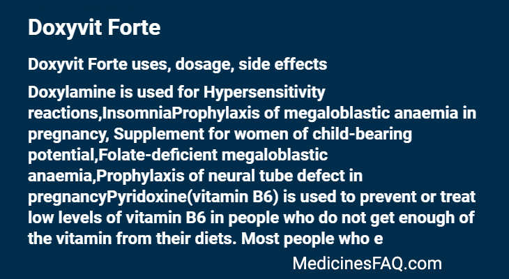Doxyvit Forte Doxyvit Forte