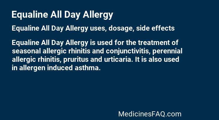 Equaline All Day Allergy