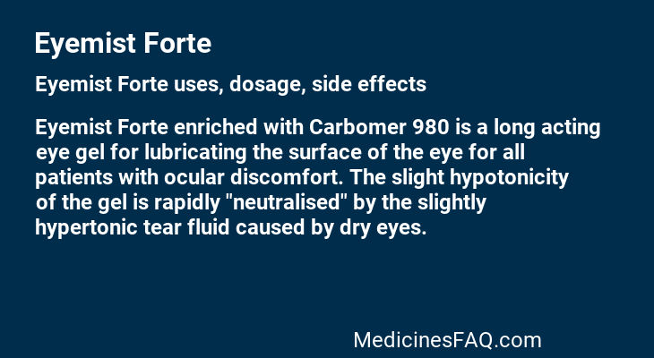 Eyemist Forte