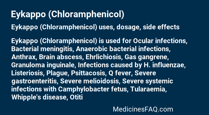 Eykappo (Chloramphenicol)