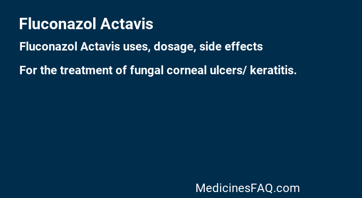 Fluconazol Actavis