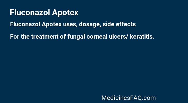 Fluconazol Apotex