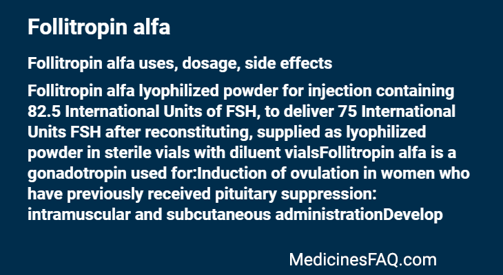 Follitropin alfa