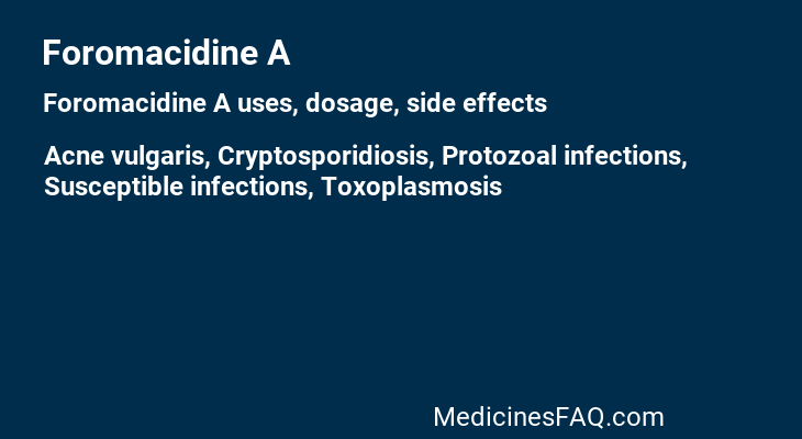 Foromacidine A